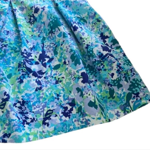 New York‎ and Co purple and Blue Pleated Tulip Skirt Plus Size 18 New! - Picture 3 of 8